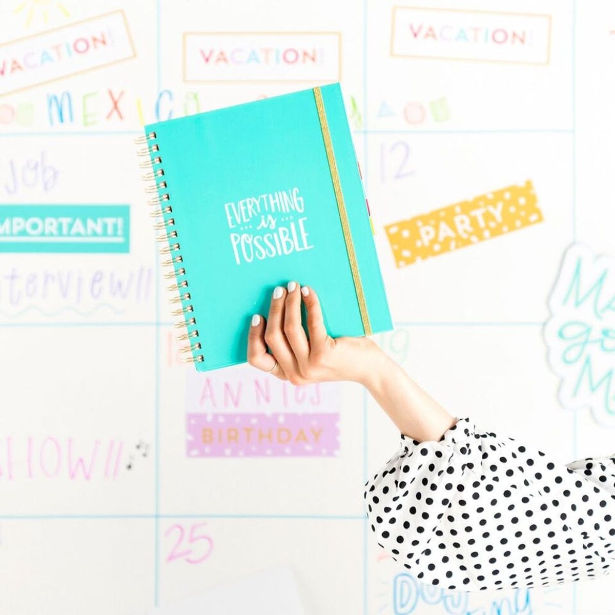 12 Gorgeous Undated Planners to Help You Get Organized Now