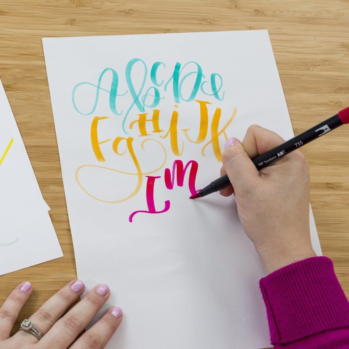 Brittany Luiz Is Back to Teach You How to Craft Your Own Brush Lettering Style