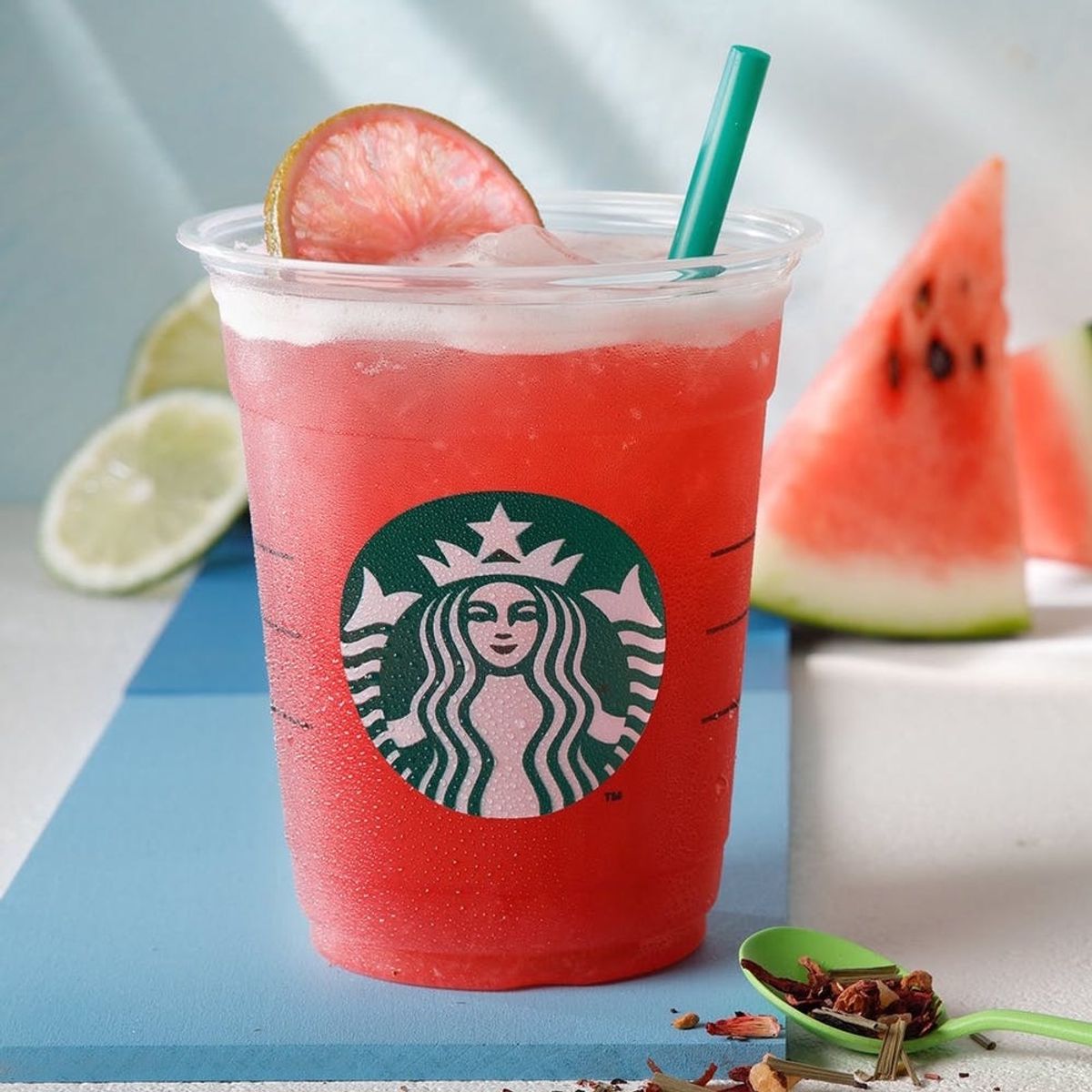 Starbucks Launched a New Watermelon Concoction That Has Us Practically Drooling