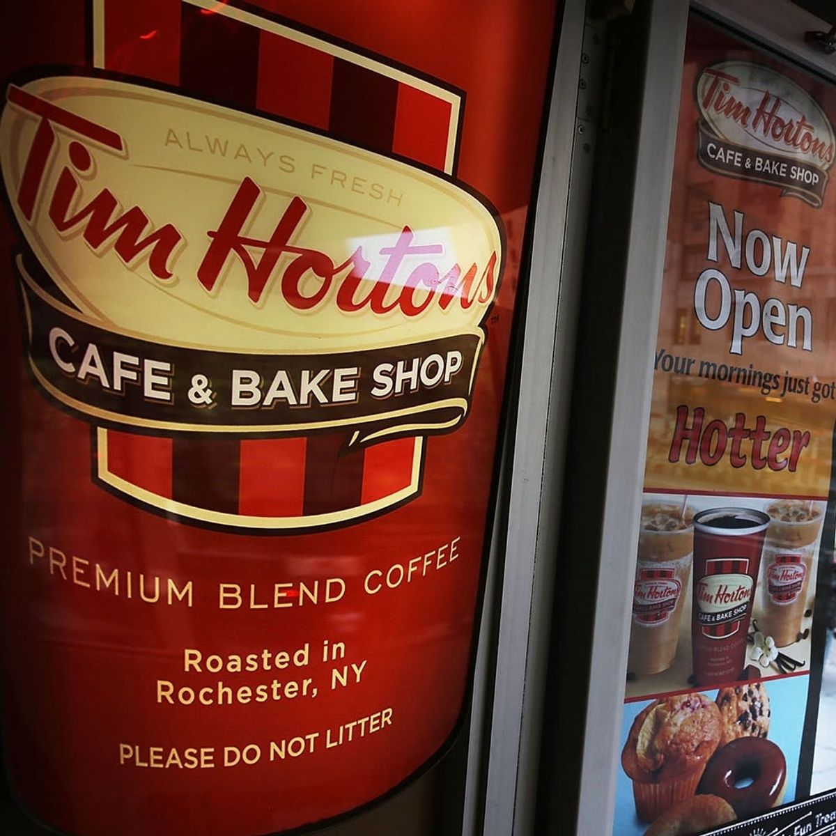 Tim Horton’s Is Selling Poutine Donuts for Canada Day and We Have Questions