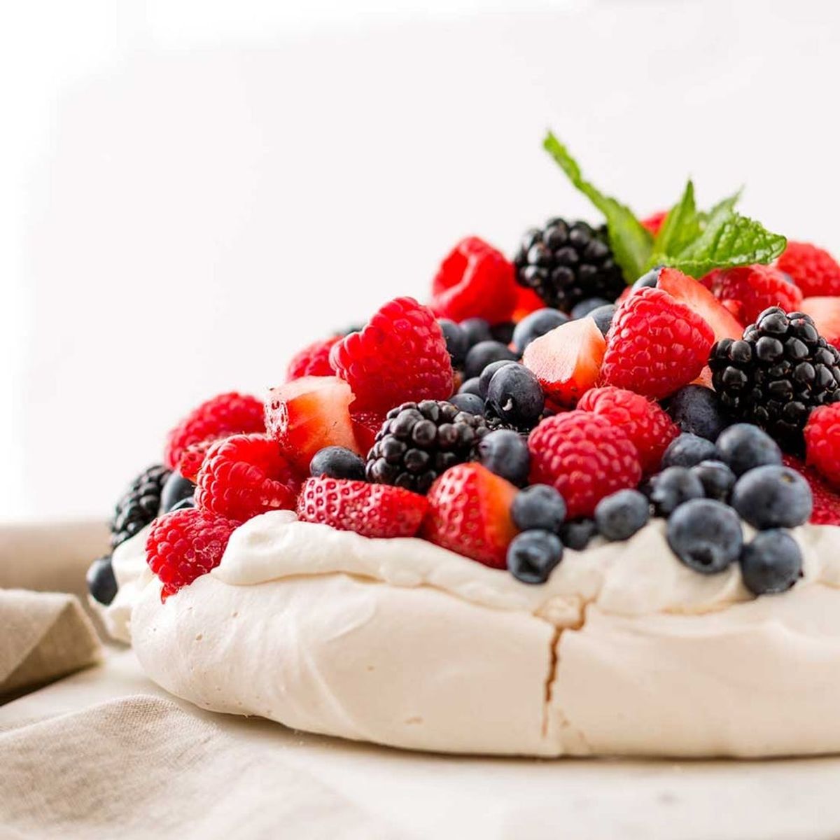Celebrate the 4th of July With This Patriotic Pavlova Recipe