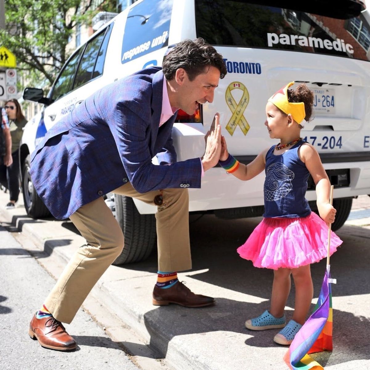 Justin Trudeau’s Pride Pics Have People Crushing Harder Than Ever