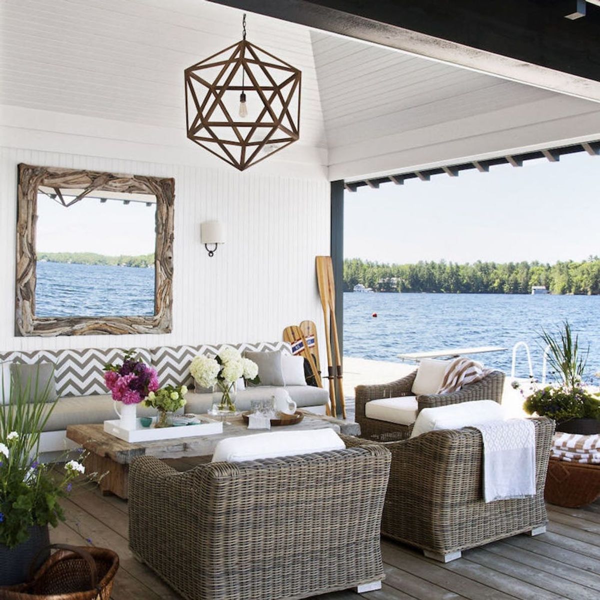 This Designer’s Rustic-Chic Summer Home Is Haute to the Max