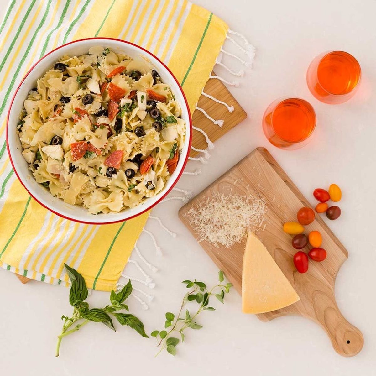 Make This Pizza Pasta Salad for Your Next Summer Picnic