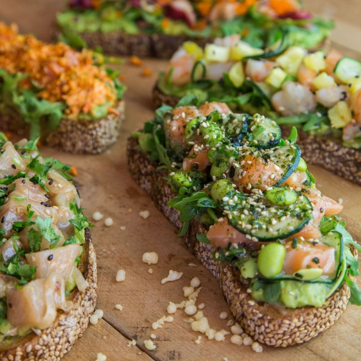 All Food Trends Collide in Pokecado Toast, And We Have *The Best* Recipe