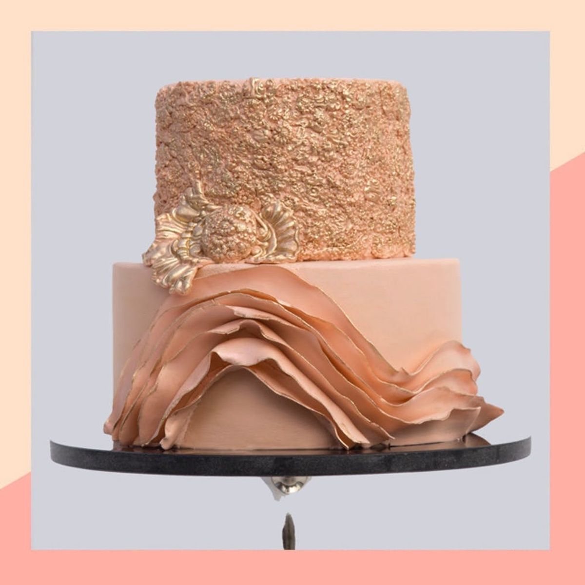 These Runway-Inspired Cakes Add a Stylish Element to Your Wedding