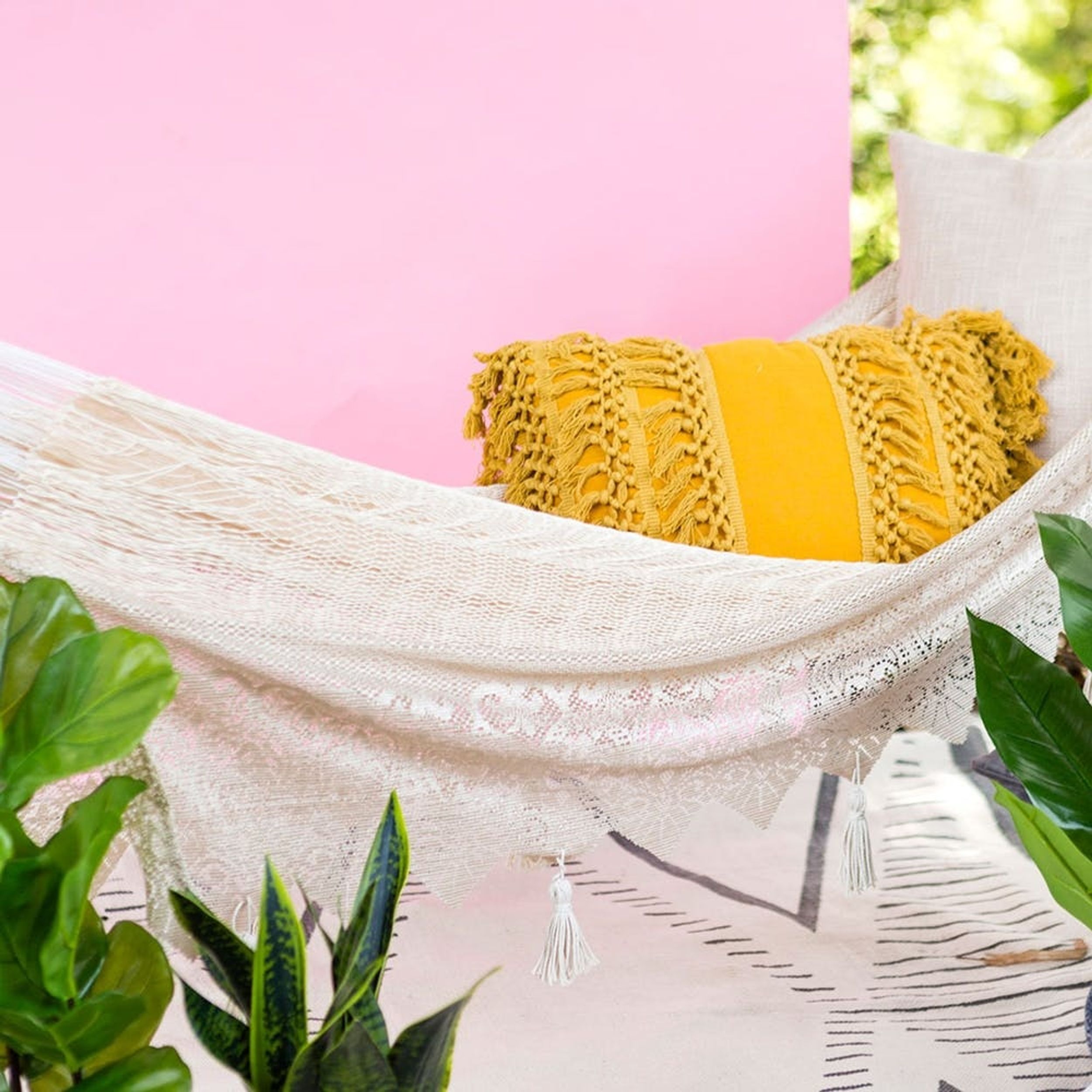 Use This Home Decor Item to Upgrade Your Patio’s Hammock