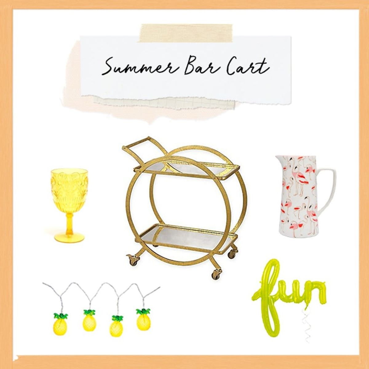 3 Ways to Jazz Up Your Bar Cart for Summer Party Season