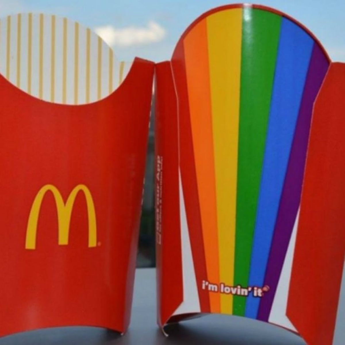 McDonald’s Pride Month Fries Are a Technicolor Dream