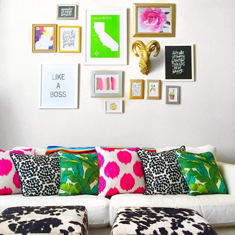 13 Kate Spade New York-Inspired Decor Ideas for Your Living Room - Brit + Co