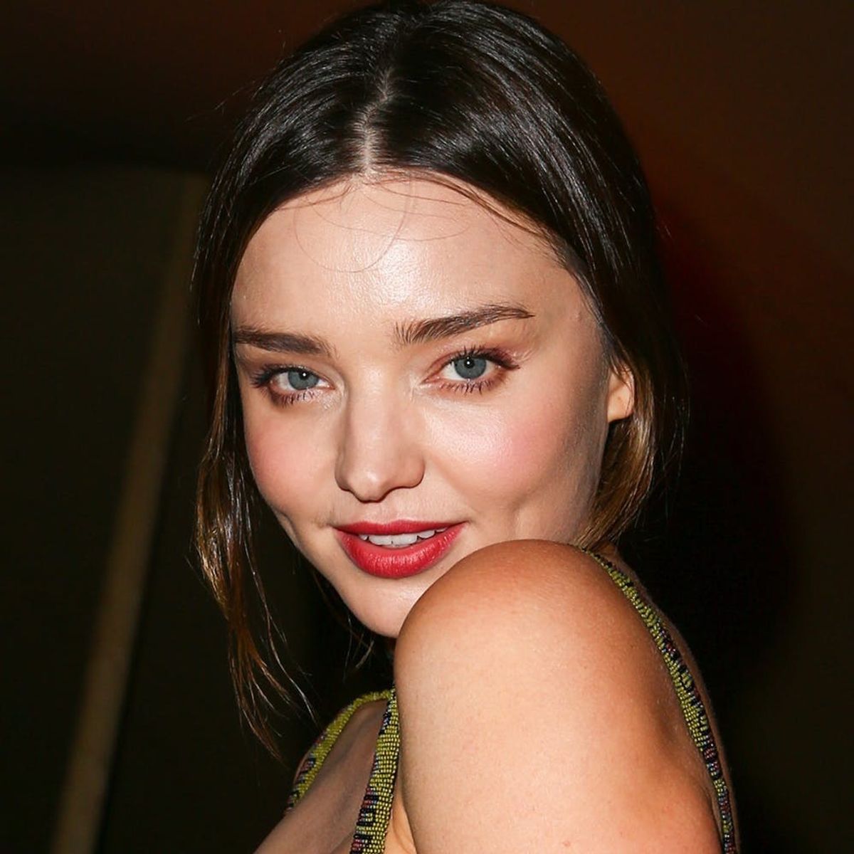 Check Out Miranda Kerr’s Wedding Ring Sparkling on the Runway