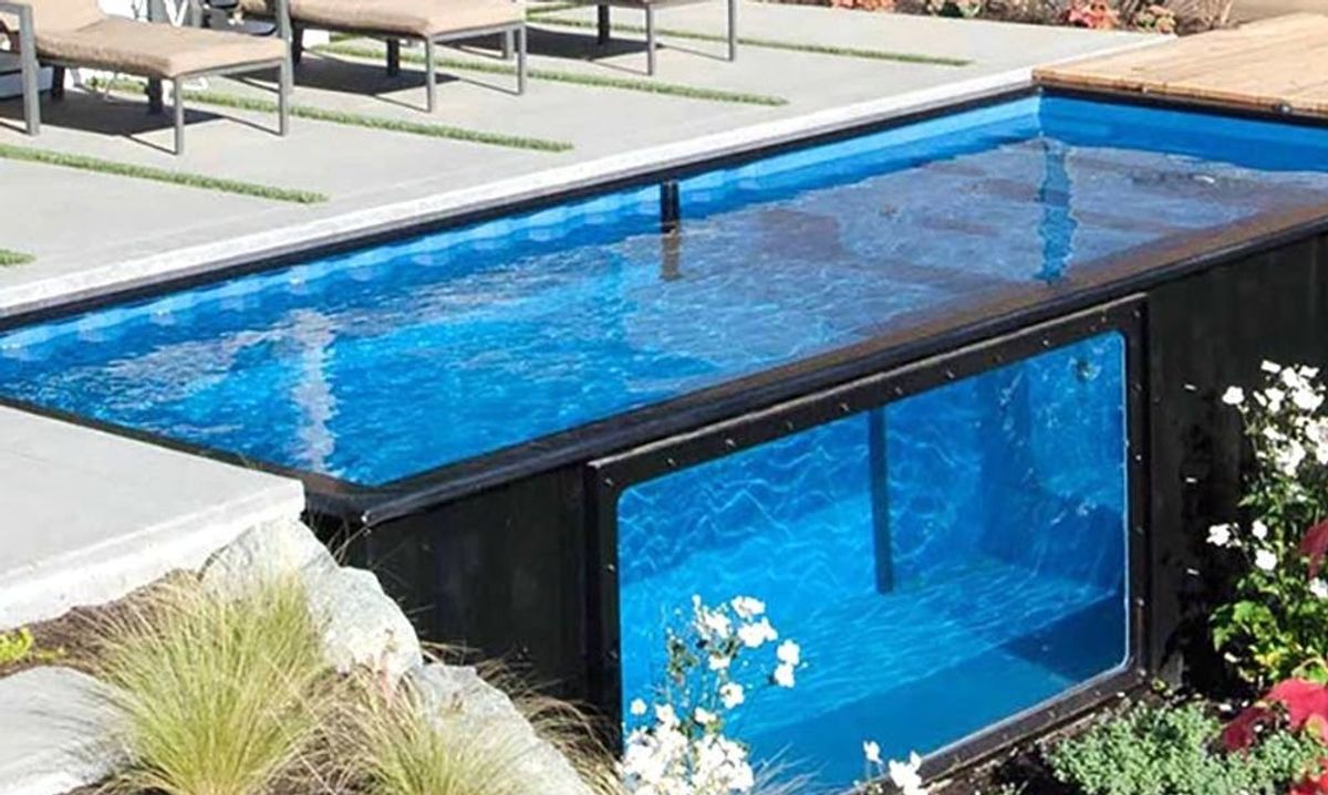 Transform Your Backyard: Dream Pools from Shipping Containers - Brit + Co