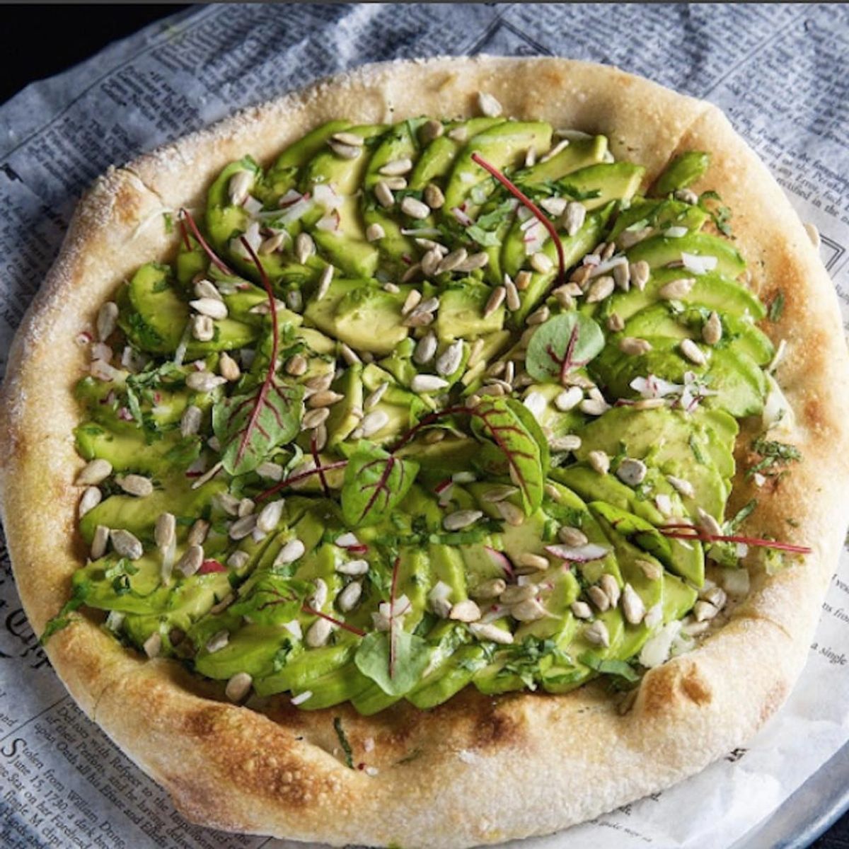 Avocado Pizza Is Here to Give Cauliflower Pizza a Run for Its Money
