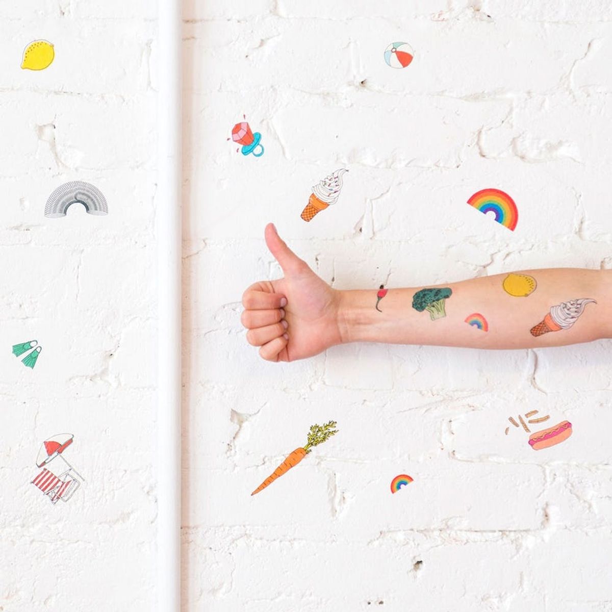 Temporary Tattoo Wallpaper Is the Millennial Renter’s Dream