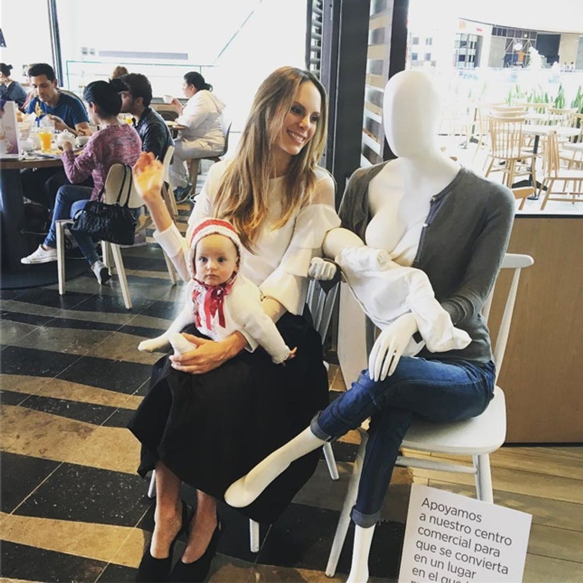 Breastfeeding Mannequins Are Now a Thing in International Malls