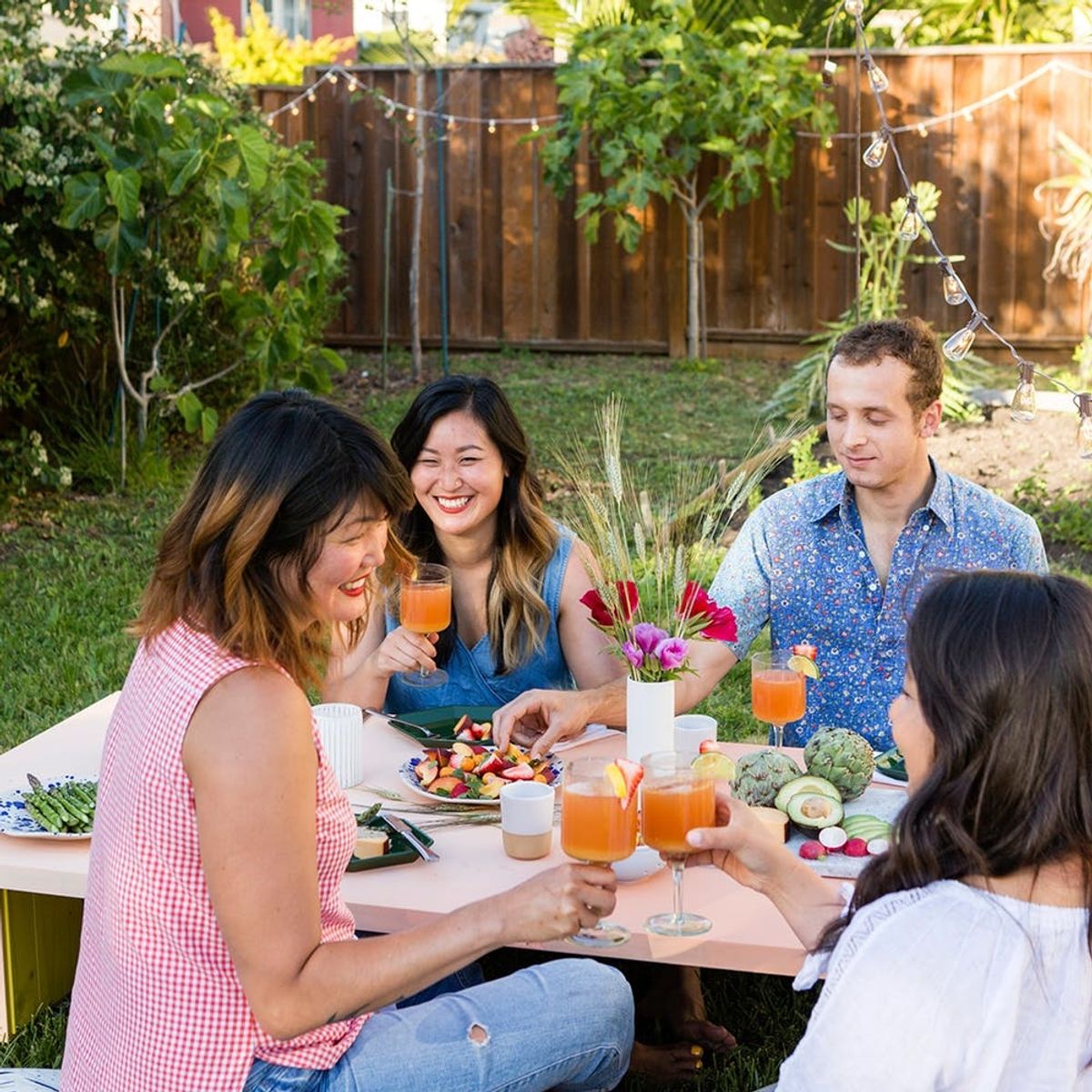 Throw the Ultimate Backyard Dinner With These Three Simple IKEA Hacks
