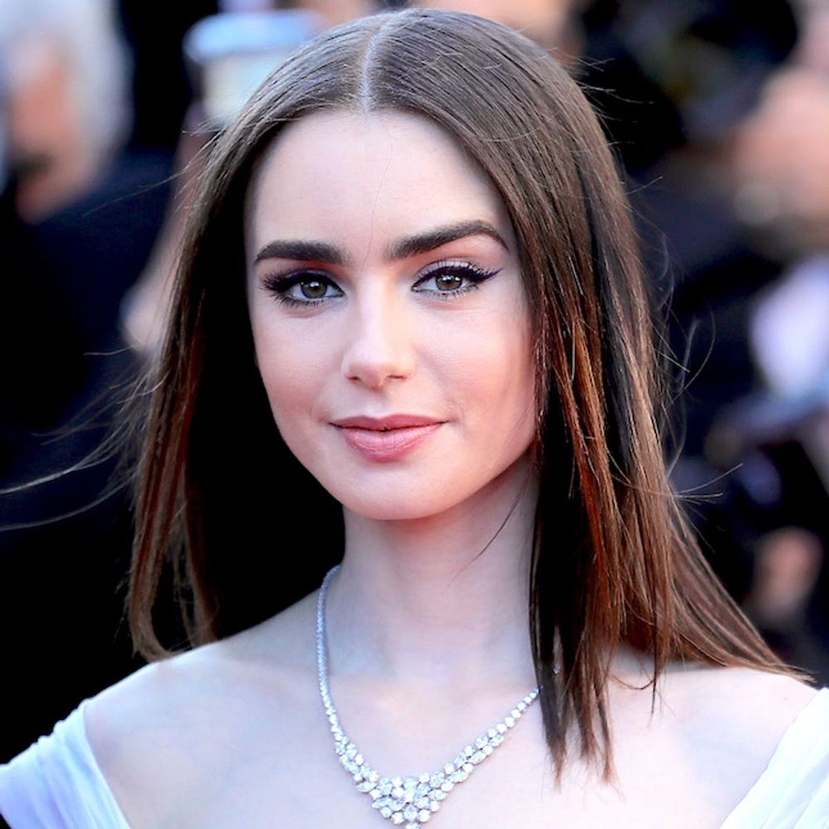 Lily Collins Rocked a Seriously Adorable New Hairdo at Cannes