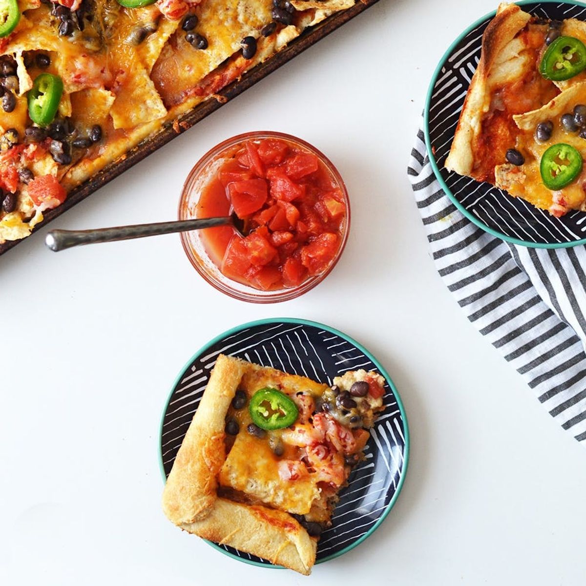 The Cheesy, Crunchy Goodness of Pizza Nachos Will Blow Your Mind