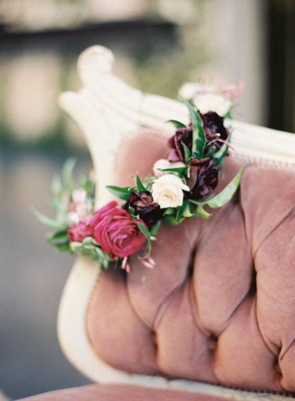 dusty rose heels wedding