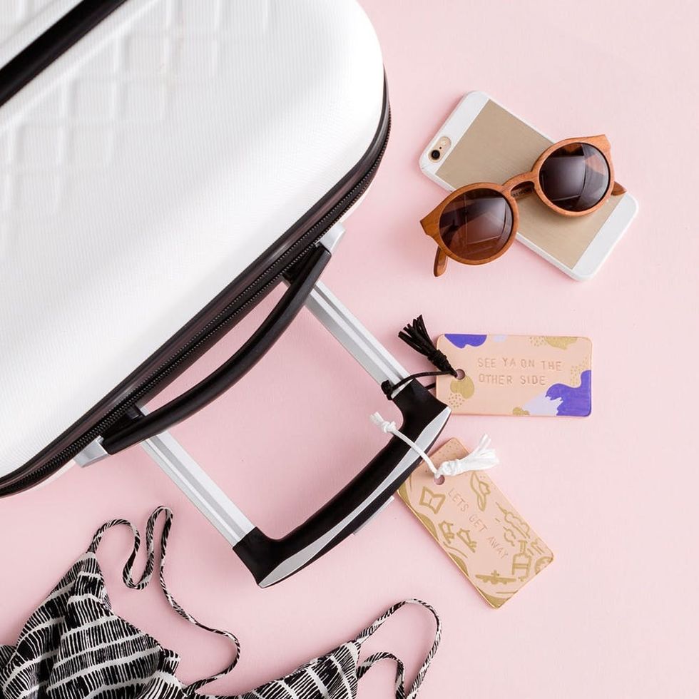 Make These Stamped Faux Leather Goods For Your Next Vacay or Staycation