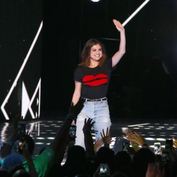 Selena Gomez Wears The Weeknd's Tour Merch