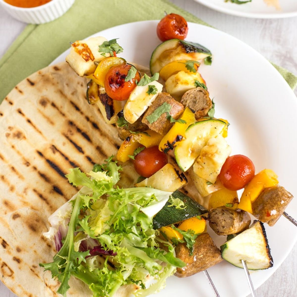 Take Your Memorial Day BBQ to the Next Level With Sweet Chili Halloumi Skewers