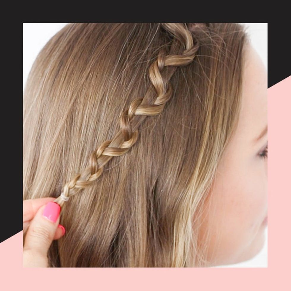 How to Do a Snake Accent Braid Hairstyle in 3 Simple Steps