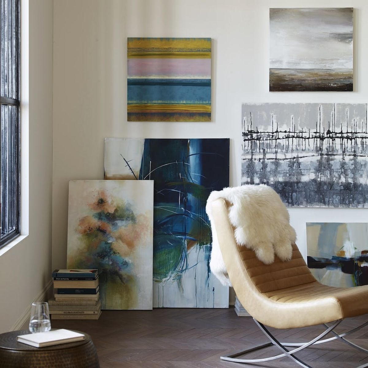 This New Crate & Barrel Wall Art Collab Will Seriously Elevate Your Gallery Wall