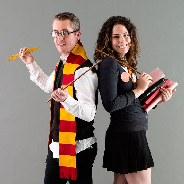 Ditch Your Muggle-ness by Wearing This Harry Potter and Hermione Halloween Couples Costume