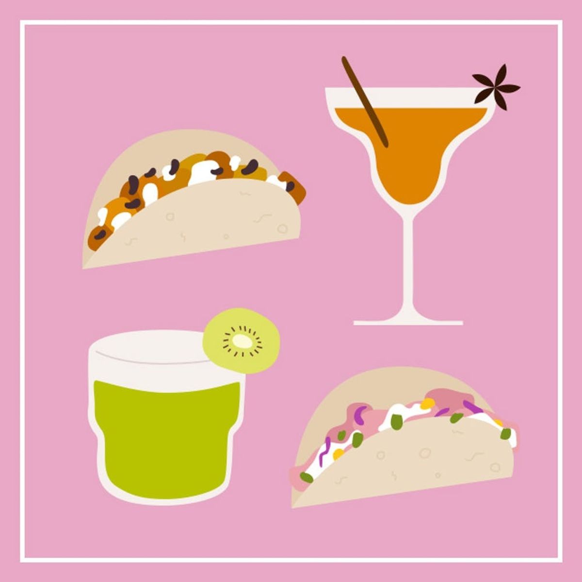 INFOGRAPHIC: The Perfect Gourmet Taco Pairings for Every Flavor of Margarita