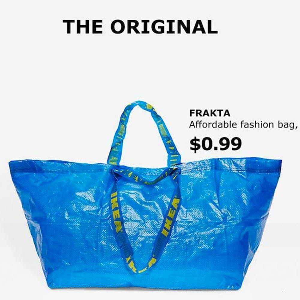 IKEA Has a Hilarious Response to Balenciaga's “Knockoff” of Their Tote - +