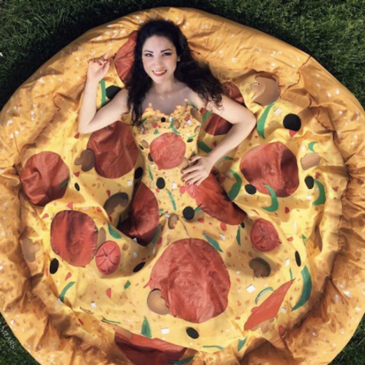 This Woman Created the Fantasy Pizza Prom Dress of Your Dreams