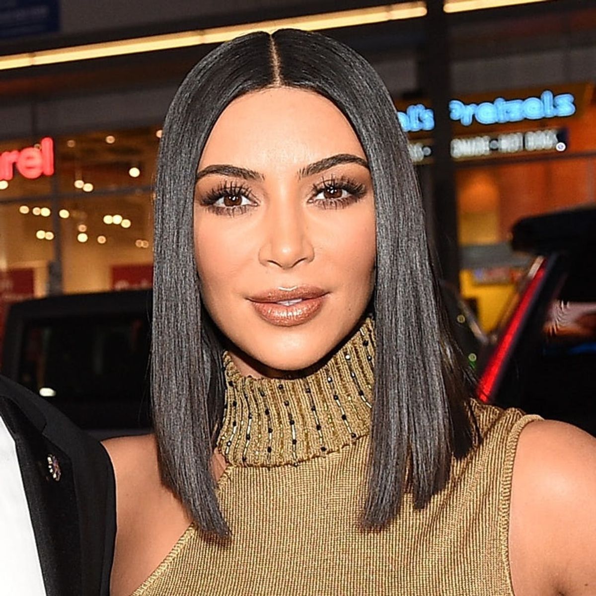 Kim Kardashian West Just Stepped Out in a Bra and… Bike Shorts?