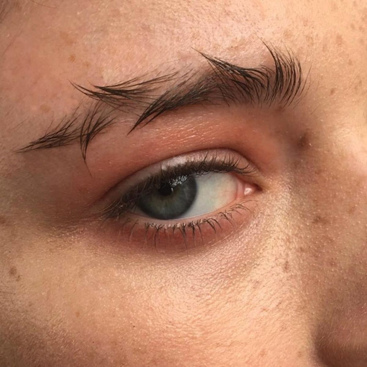 Barbed-Wire Brows Have Replaced Feather Arches As the Weirdest Instagram Beauty Trend