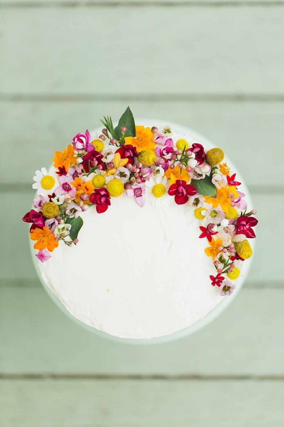 These Edible Flower Wedding Cakes Are Next-Level Gorgeous - Brit + Co