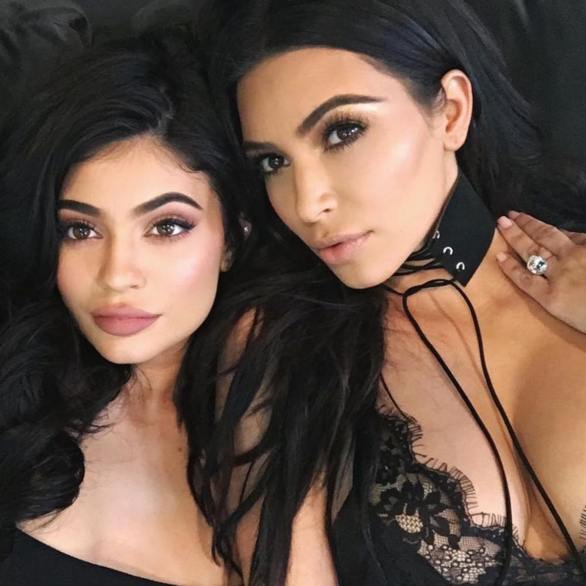 Kim Kardashian West and Kylie Jenner Are Doing a Makeup Collab