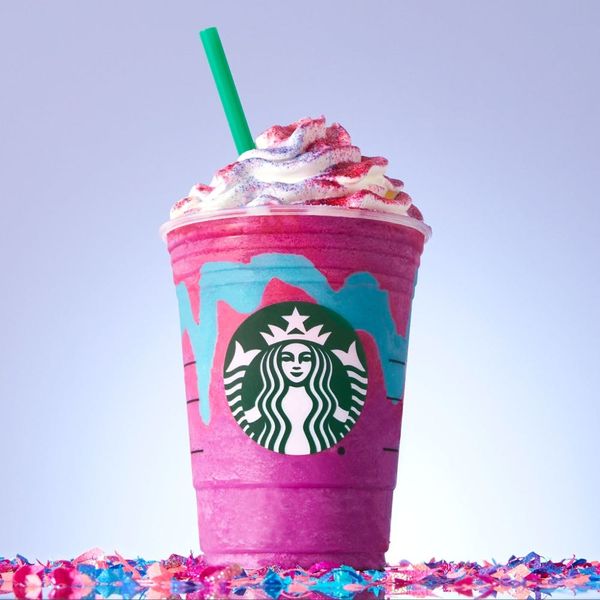 Starbucks’ Color-Changing Unicorn Frappuccino Is ACTUALLY Happening