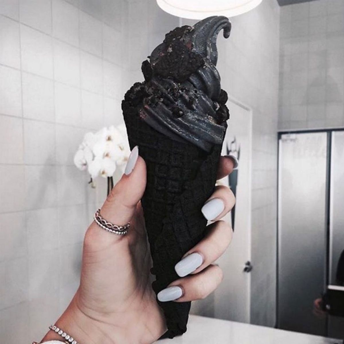 Goth Ice Cream Cones Are Here to Cure Your Unicorn and Rainbow Fetish