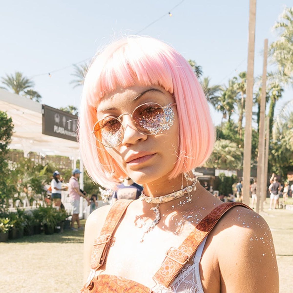 This Crazy New Makeup Trend Is Blowing Up at Coachella