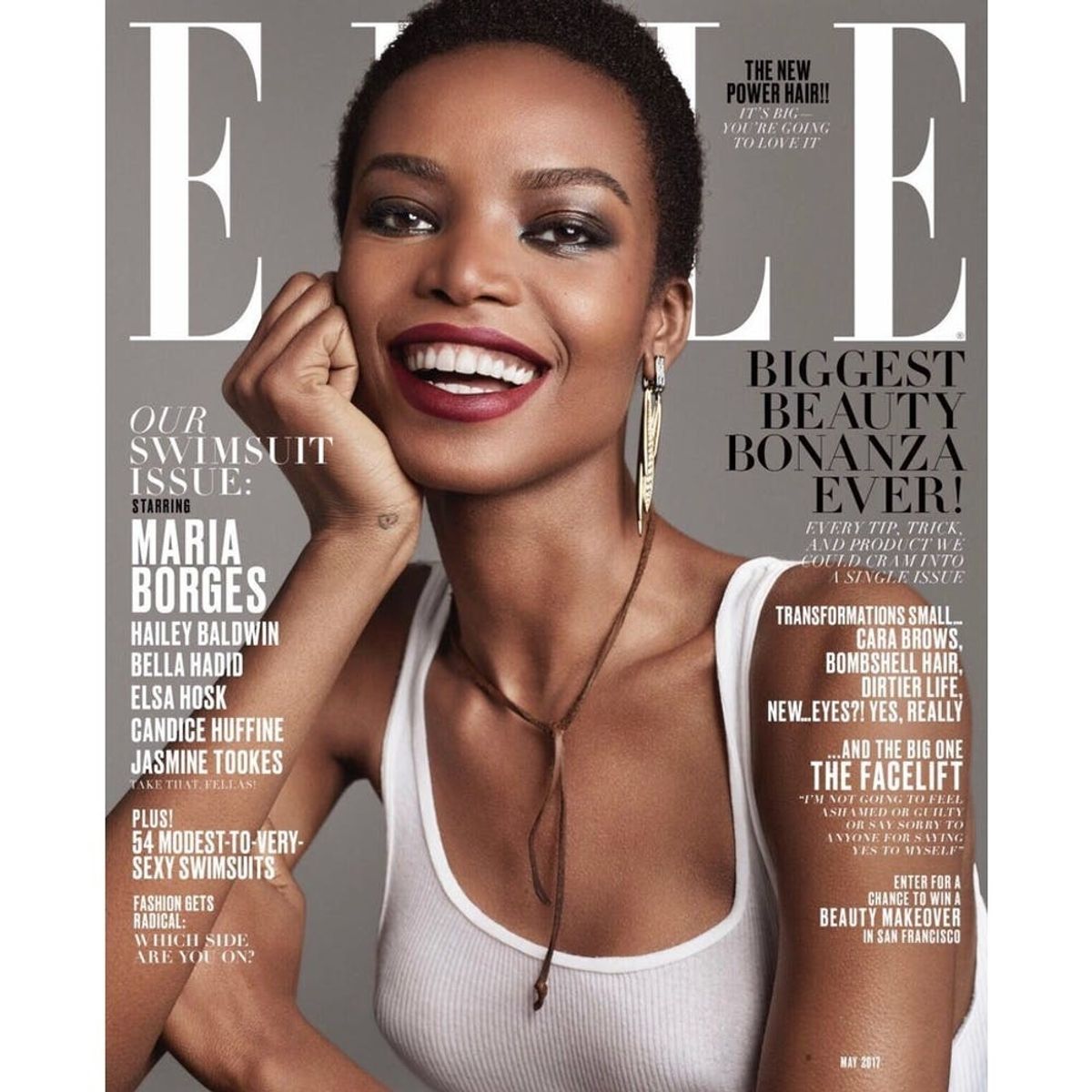 5 Things to Know About Maria Borges, Elle’s First African Cover Girl