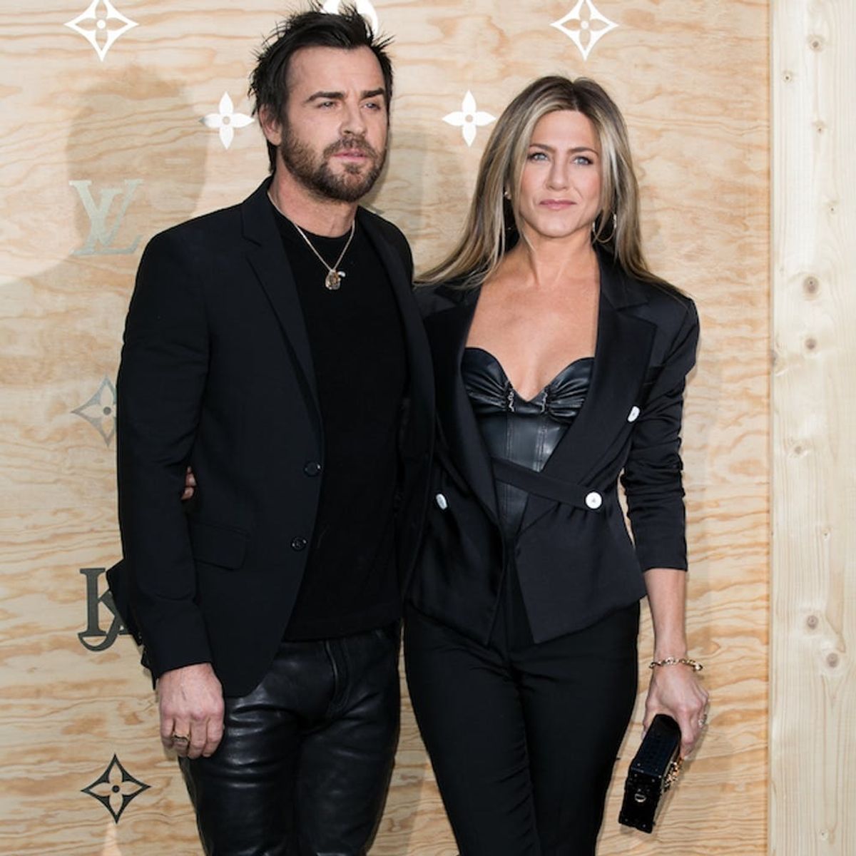 Jennifer Aniston, Justin Theroux, and Their Matching Outfits Are #RelationshipGoals