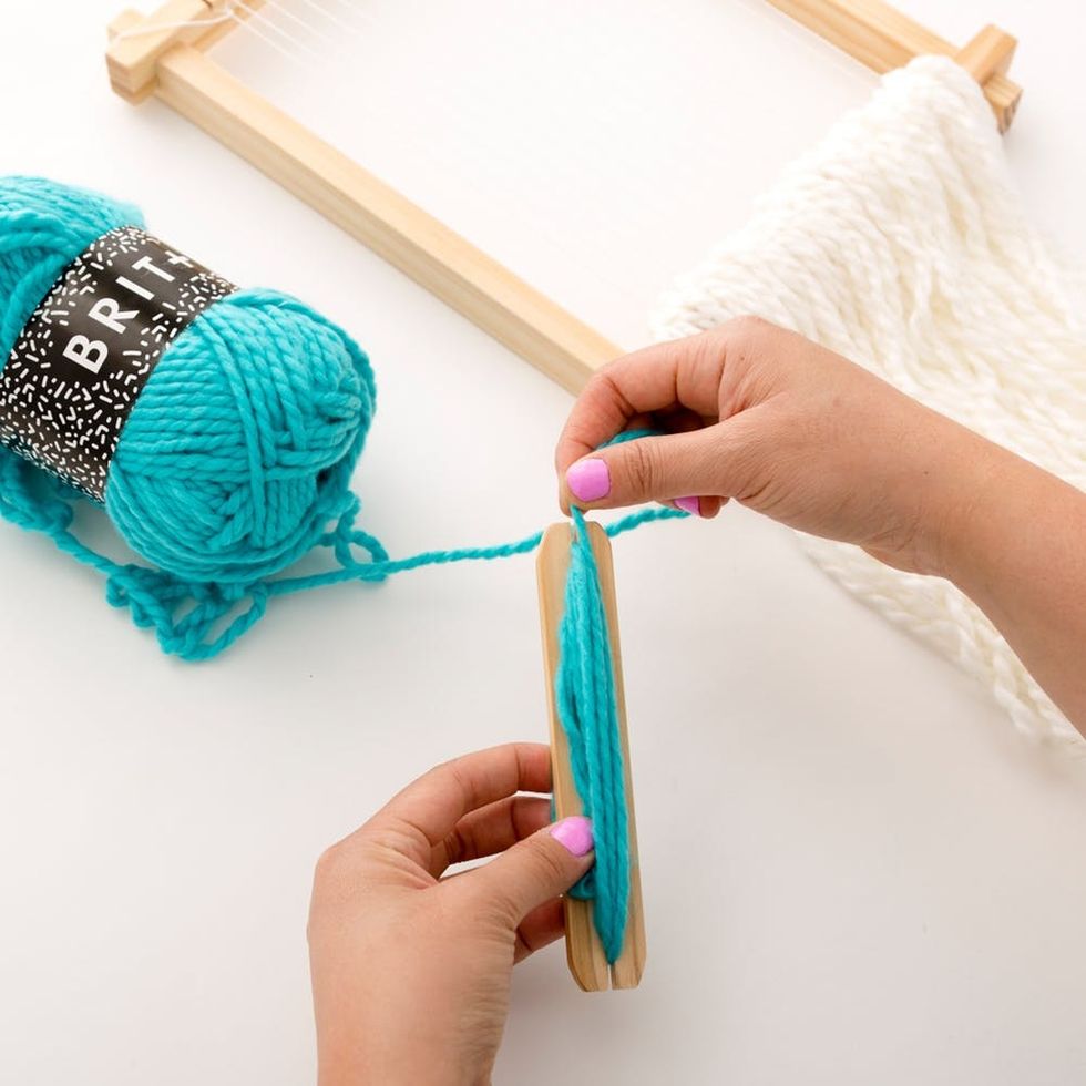 Weave A Wall Hanging Instructions Brit + Co