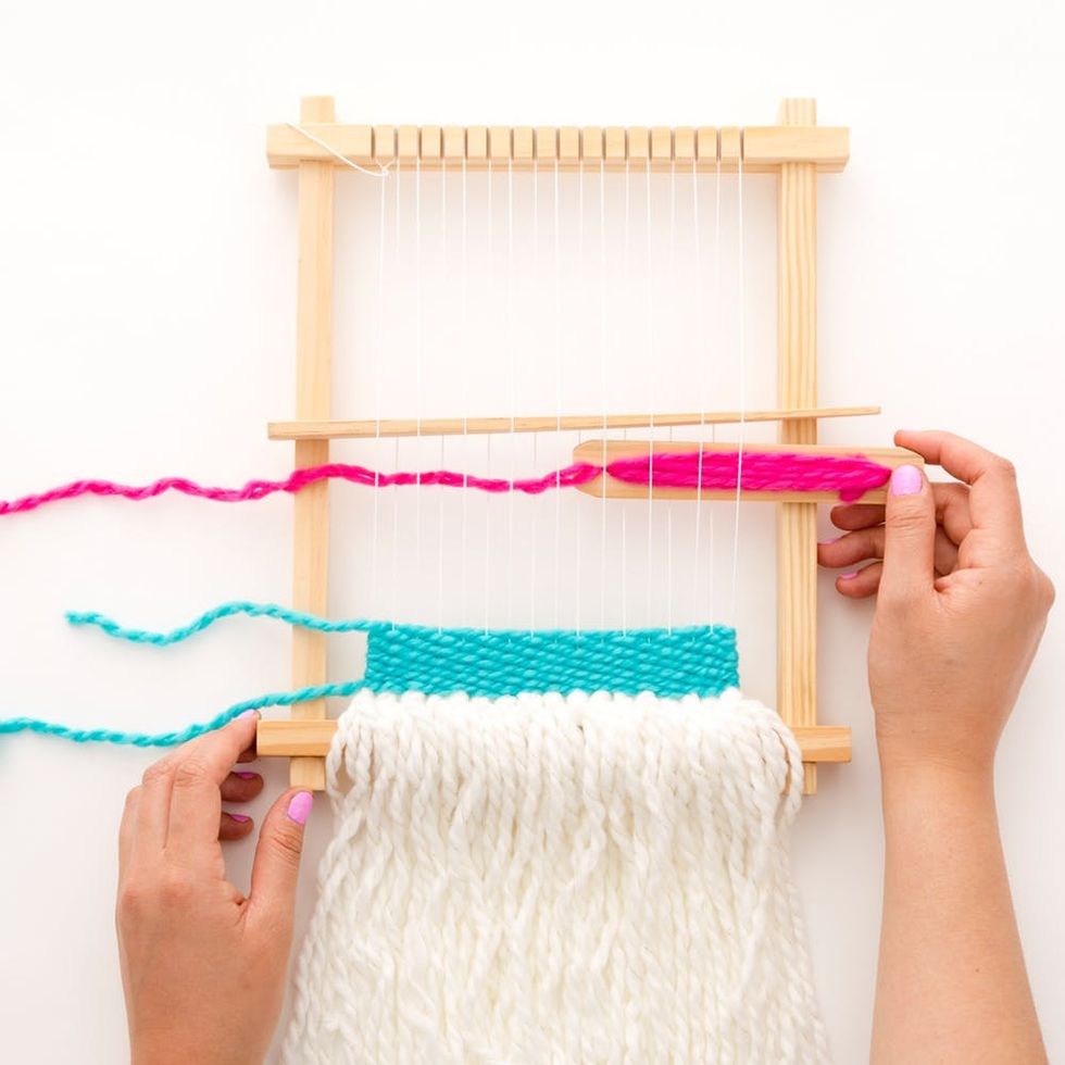Weave A Wall Hanging Instructions Brit + Co