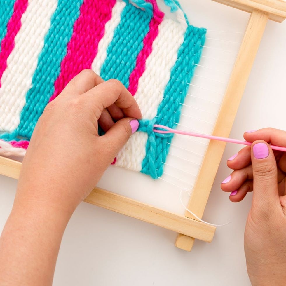 Weave A Wall Hanging Instructions Brit + Co