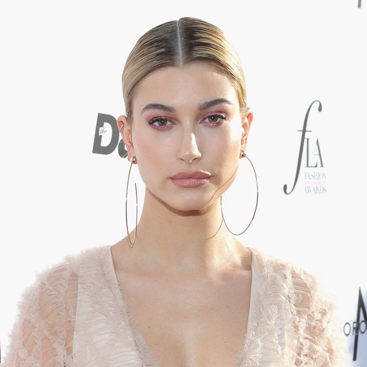 Hailey Baldwin Just Rocked a Shower Curtain Trench Coat and Made It Look Surprisingly… Cool?