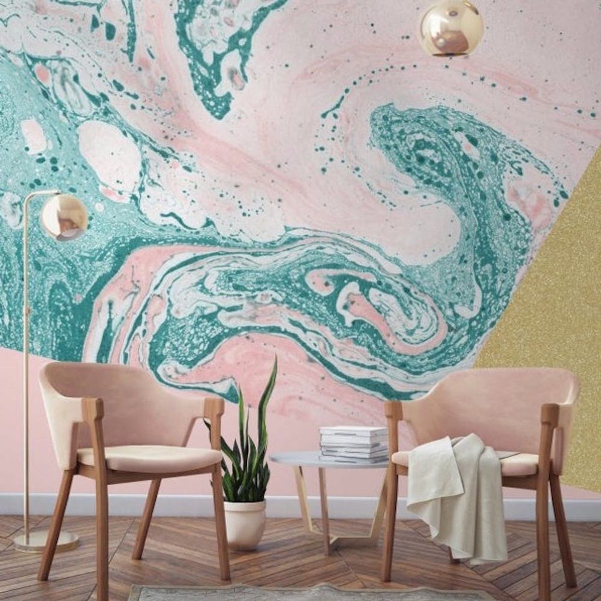 Marble Wallpaper Is the Latest Trend You’ll Want Your Home to Rock