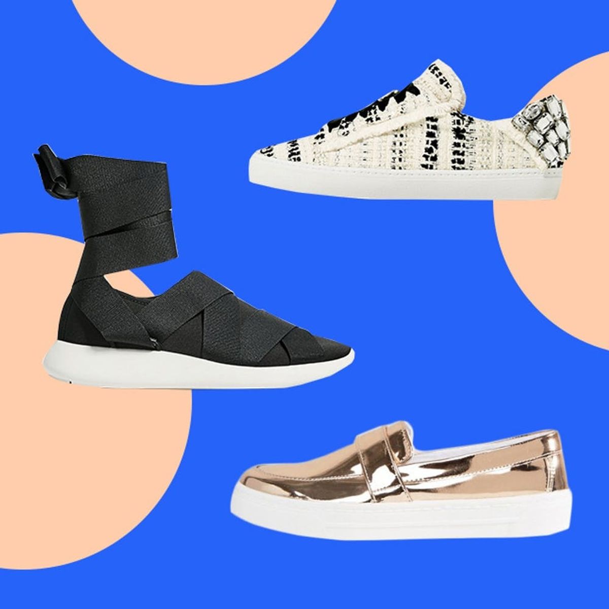 How to Make Sneakers Feel Fancy Just Like These It-Girls