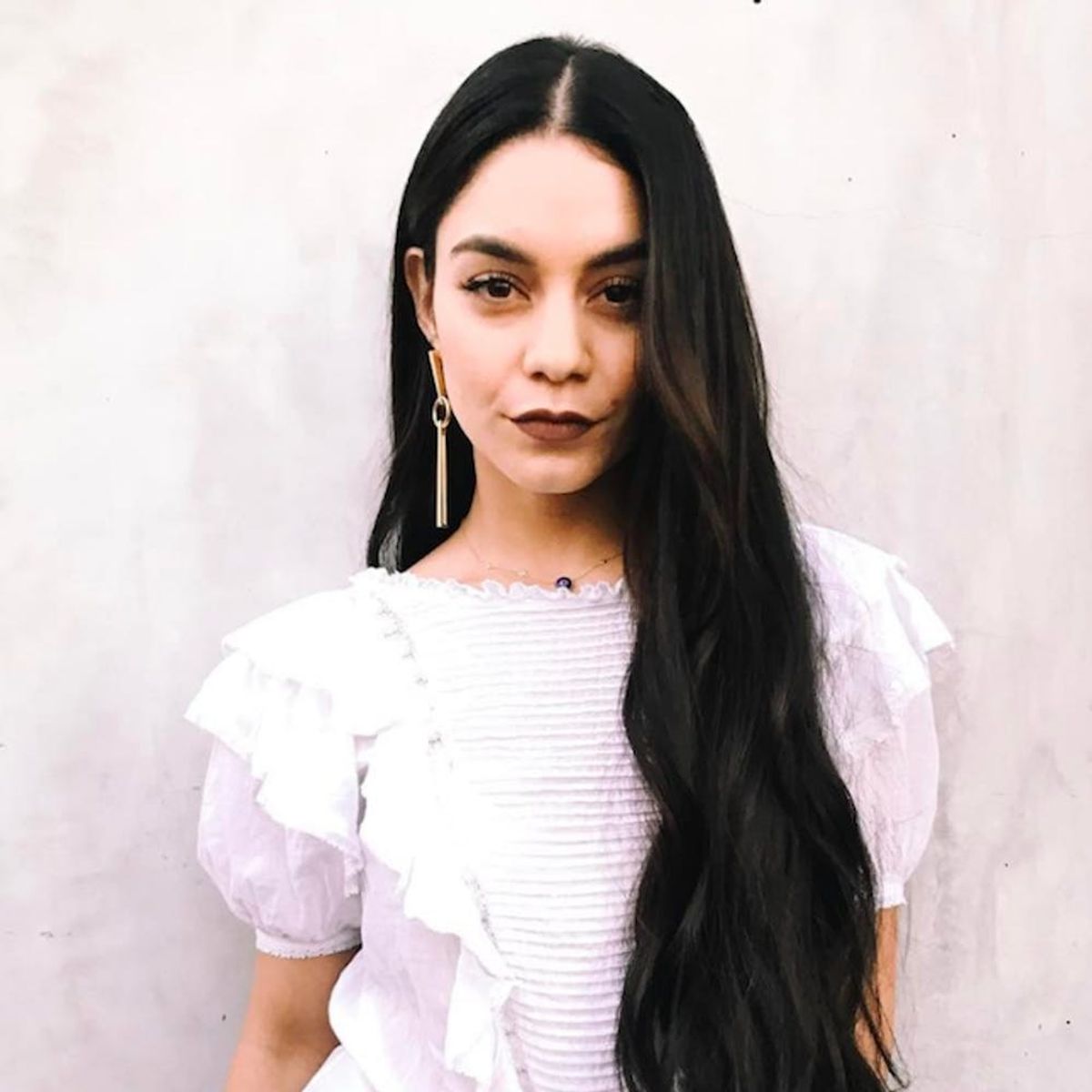 Vanessa Hudgens Is Sporting 2 Feet of Hair for Her Latest Movie Role
