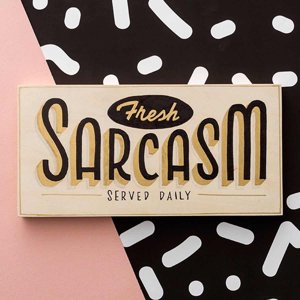 Use Retro-Styled Lettering To Create A Custom Vintage Sign