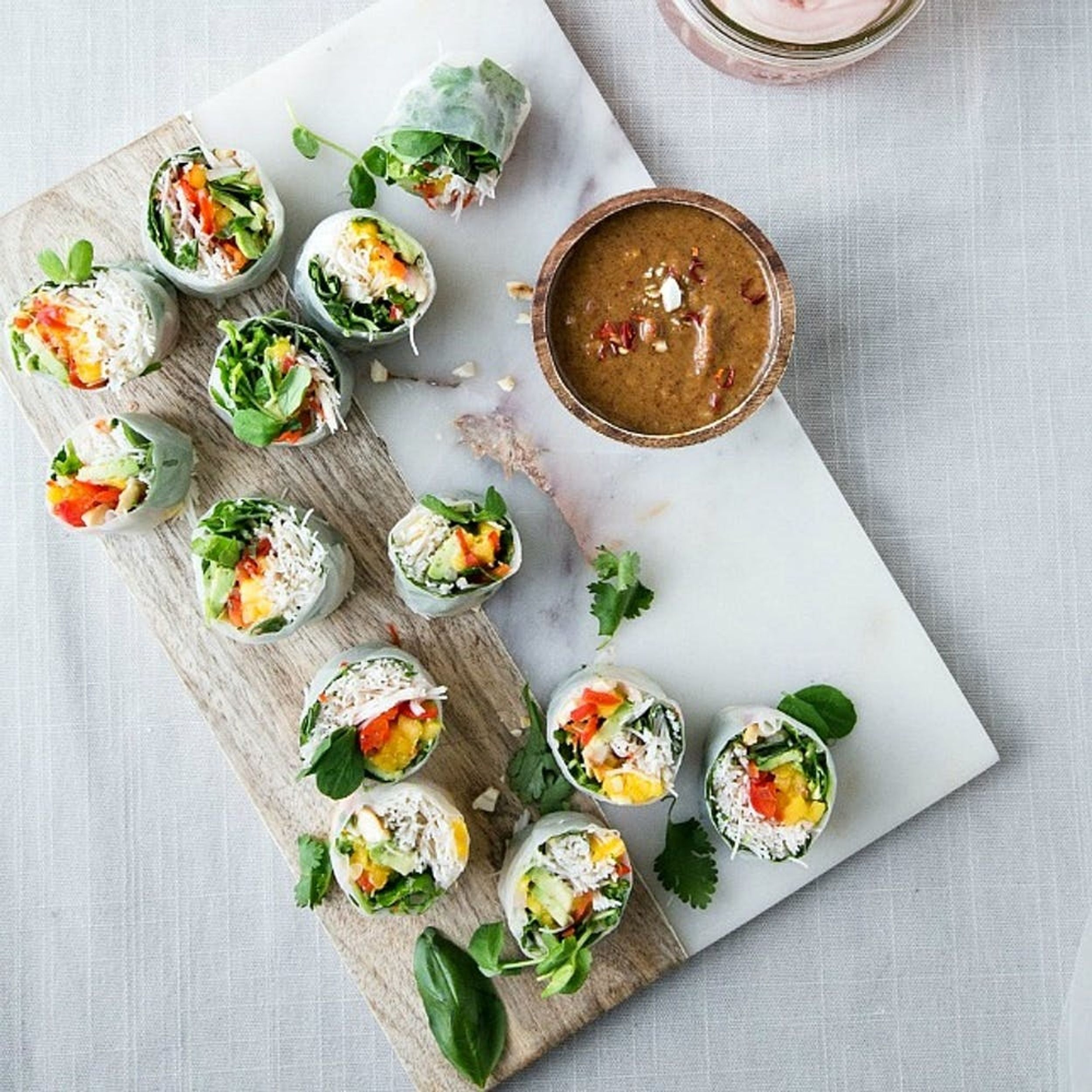 13 Colorful Spring Roll Recipes to Lighten and Brighten Meatless Monday